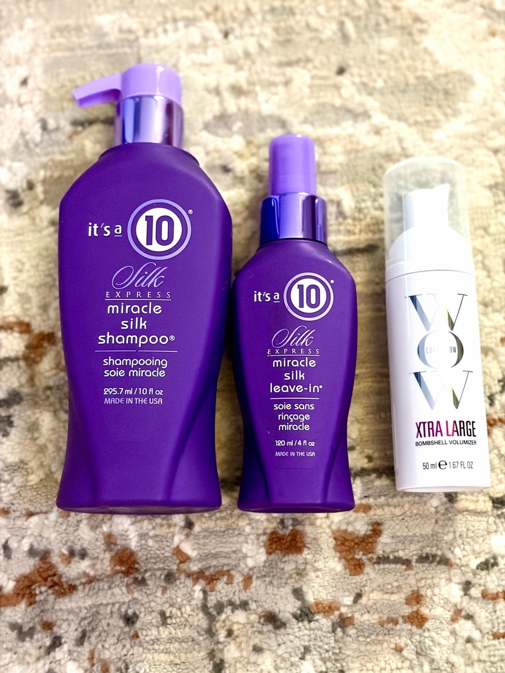 It's a 10 Silk Express Miracle Silk Shampoo & Leave-In Duo in Purple Sealed.